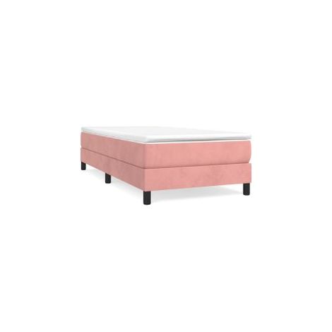 Sommier à lattes de lit avec matelas Rose 100x200 Velours (1/5)