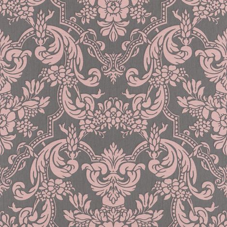 Rasch paperhangings Papier peint intisse (classic-chic) gris rosa 10,05 m x 0,53 m Trianon XIII 570649 (1/5)