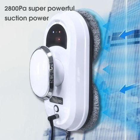 Robot Laveur Vitre Electrique du système UPS Anti-Chute Contrôle d'APP (1/4)