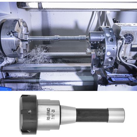 R8-ER40 7/16 Zoll-20UNF Spannzangenfutterhalter Fräswerkzeughalter CNC-Teile (1/5)