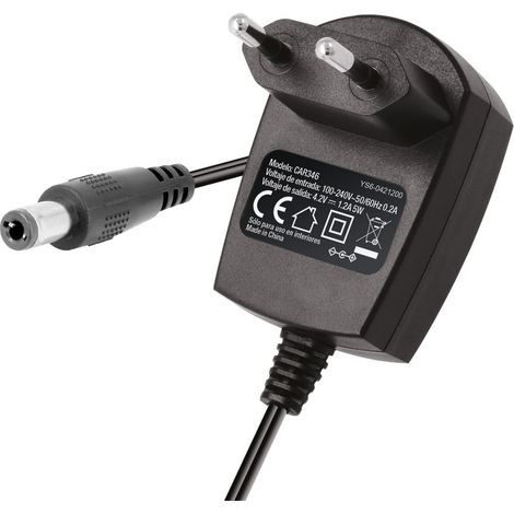 Cargador Bateria  Litio-ion 4,2v  1,2amp Car346 (1/2)