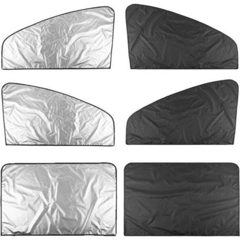 2 Pare-soleil voiture,Protection UV,Vie privée,10 aimants,Œillet ventilation,SUV monospace (1/3)