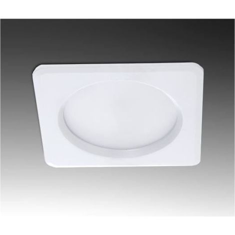 Spot LED Encastrable IP65 - 15W - Carré 108x108mm - 1350Lm - Salle De Bain Et Cuisine