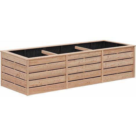 Hochbeet Juna XXL, Lärche 25x145 mm, 305x103x80 cm
