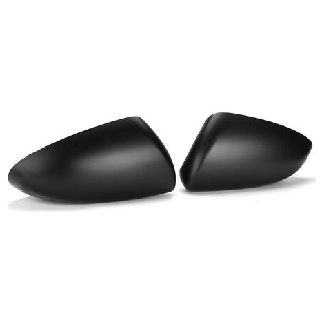 Paire de coques de rétroviseurs de remplacement pour Nissan Qashqai 2007-2014 Capuchon de boîtier de rétroviseur gauche et droit (Le noir) (1/5)