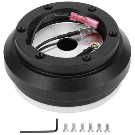 BUNTHAUS Base d'adaptateur de moyeu court de volant pour Honda Civic/Del Sol/Accord/Prelude/CRX