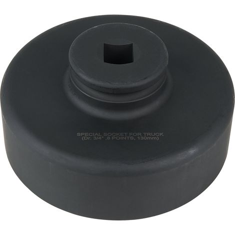 KS Tools 3/4" Achsmuttern-Schlüssel, 8-kant, kurz, 130 mm - 460.2680