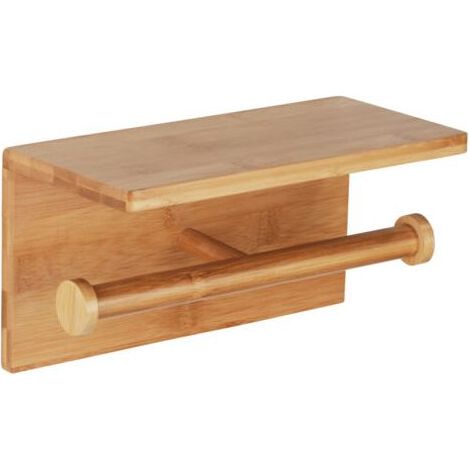 Porte-papier toilette BAMBUSA, bambou, Wenko (1/5)