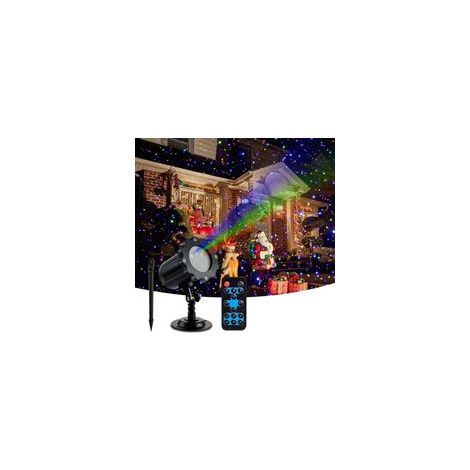 Projecteur Laser de Noël d'Extérieur, Lumières rouges, vertes et bleues, IP65 Étanche, Décoration Jardin et Maison (1/5)