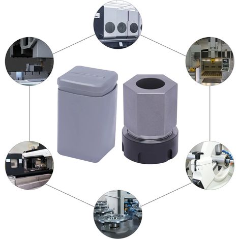 ER-32 Collet Block Spannverlängerer mit sechseckiger Spannung für parallele, quadratische oder sechseckige Spannungen