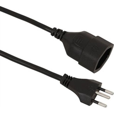 VALUE RALLONGE T12/T13 (SUISSE), NOIR, 230VAC, 3M, W128947870 (SUISSE), NOIR, 230VAC, 3M) 19.99.1180