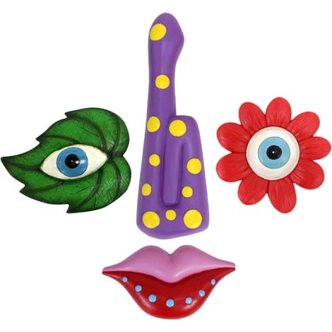 1 Pendentif Feuille Décor Faces D'arbres Visage d'arbre Sculpture Murale Visage Mangeoire à Oiseaux Face à l'arbre Visages D'arbres en Plein Ornements d'arbre Résine