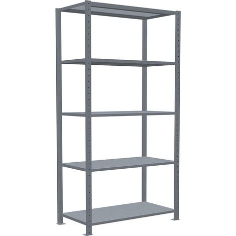 Fachbodenkomplettregale 2000x1000x500mm (Grundregal) MULTIplus250, Traglast: 250kg (1/5)
