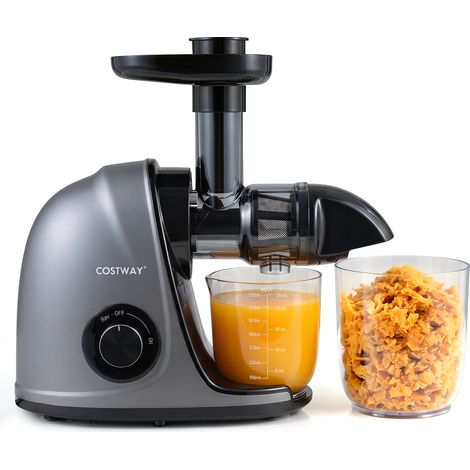 Extracteur de Jus de Fruits et Légumes, Extracteur Jus Centrifugeuse 2 Vitesses avec Moteur Puissant Silencieux, Fonction Inverse, Brosse Incluse (1/5)