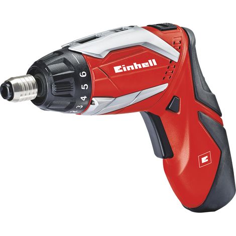 Einhell Akkuschrauber Set TE-SD 3,6 Li (Lithium Ionen, 3,6 V, 1,5 Ah, 3,5 Nm, 2x LED-Licht, Ladegerät, 32 tlg. Bitset, Aufbewahrungsbox) (1/10)