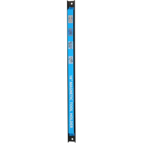 Barre magnétique 45 cm, support à outils avec aimant puissant, bande de fixation pour rangement mural, accessoire de stockage pour atelier (1/5)