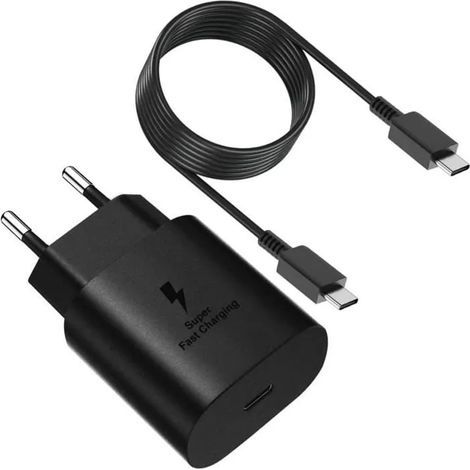 USB-Typ-C-Ladegerät – 25 W – Für Smartphones und Tablets – 1 m Kabel im Lieferumfang enthalten (1/5)