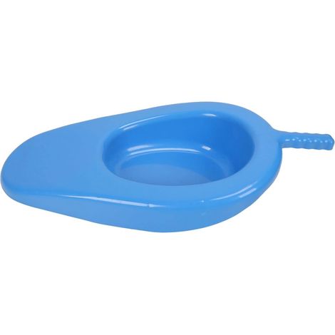 Bassin de Lit Portable, Grand Bassin de Lit en Plastique avec Poignée pour les Patients Paralytiques, les Femmes Enceintes, les Soins Infirmiers pour les Personnes âgées - Conception en Pente de 10 de (1/5)