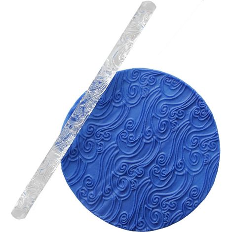 Hochwertiges Acryl-Nudelholz für Fondant und selbstgemachtes Gebäck 28 (1/4)