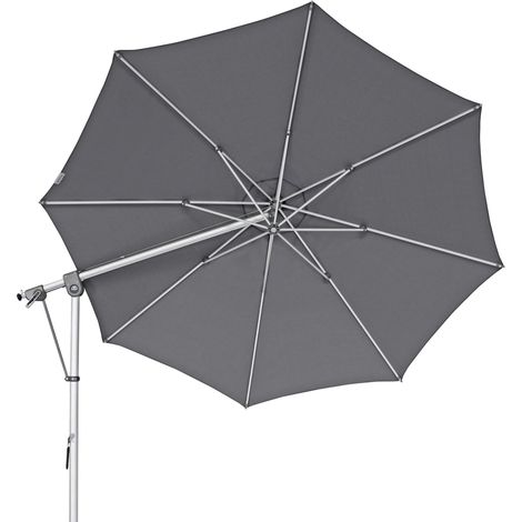 Doppler Expert 350 Pendelschirm Sonnenschirm 8 Farbvarianten Ampelschirm 438247 T840 Anthrazit (1/5)