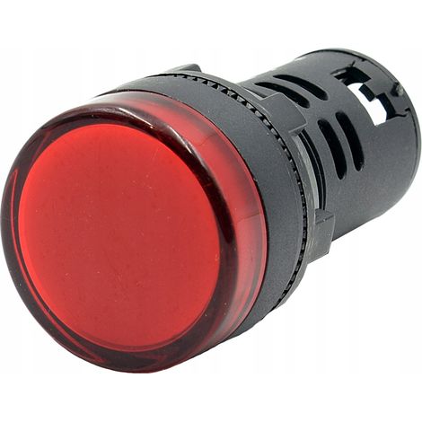 PLACA DE CONTROL DE LUZ DE SE脩ALIZACI脫N LED ROJA 230V 22m