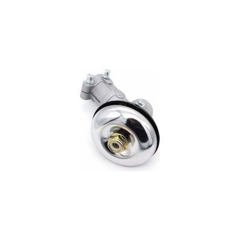 Renvoi d'angle Debroussailleuse , Tête d'engrenage Debroussailleuse Universelle Boîte de Vitesse de Tondeuse à Gazon pour Coupe Herbe/Tronconneuse (26 tubes Rond de 9 Dents)