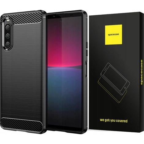 Cover posteriore rinforzata in fibra di carbonio per Xperia 10 V (1/5)