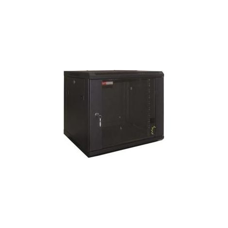 Wand-Rack - WP - WPN-RWB-06605 - 6U - 600x500x370mm - Schwarz