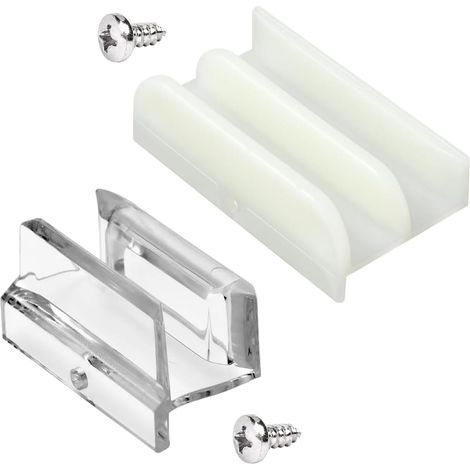 Kit de rails inférieurs pour portes de douche coulissantes M6219 (1/5)