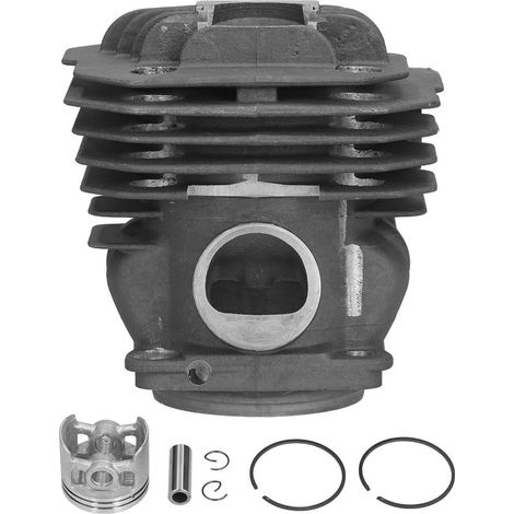 Piston cylindrique de 48 mm, accessoire pour outils de jardinage compatible avec les tronçonneuses Oleo-Mac 956-156 et Emak 395023. (1/5)