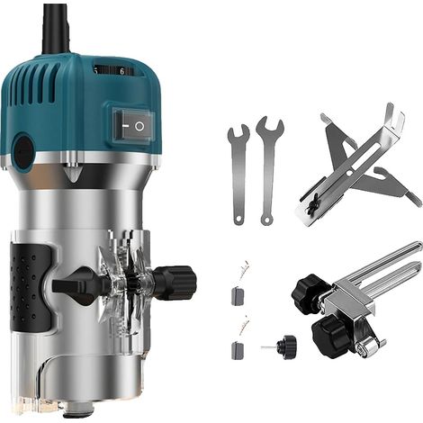 Défonceuse, Haute Puissance, Design Portable, 800W (1/2)