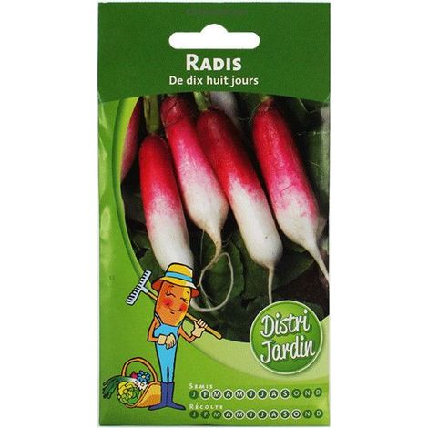 Sachet De Graines Radis De 18 Jours