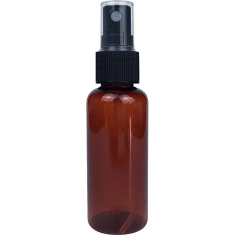 Flacon Pulvérisateur - Verre Ambre 60 ml - Pour Huiles Essentielles et Liquides Photosensibles - Lot de 12 (1/4)