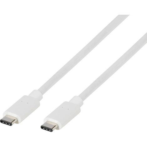 Vivanco Câble USB USB-C® mâle, USB-C® mâle 1.00 m blanc 63088 S438722