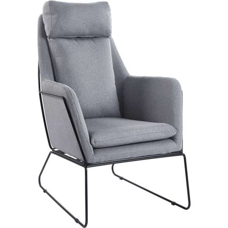 Butaca modelo Sintra tapizado gris, 72cm(ancho) 107cm(altura) 90cm(fondo) (1/4)