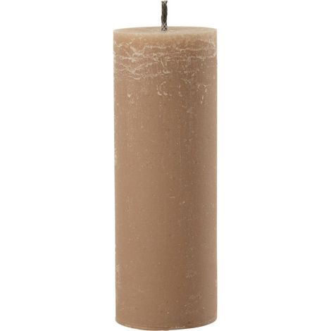 Bougie Pilier Extérieur "Odessa" 28cm Taupe (1/2)