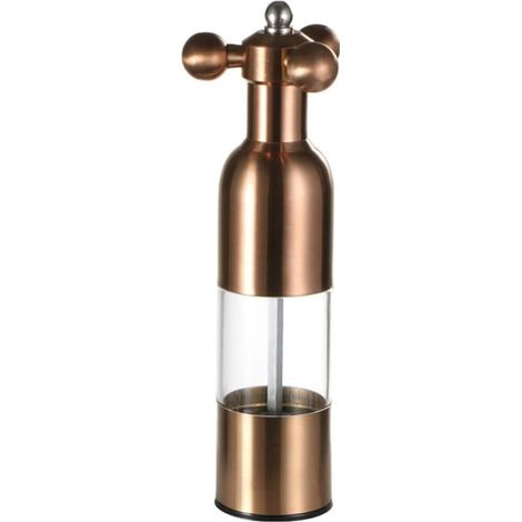 Moulin à poivre manuel en acier inoxydable avec rotor en céramique, réglage de la mouture pour une fraîcheur et une conservation optimales, outil indispensable pour la cuisine. (1/5)