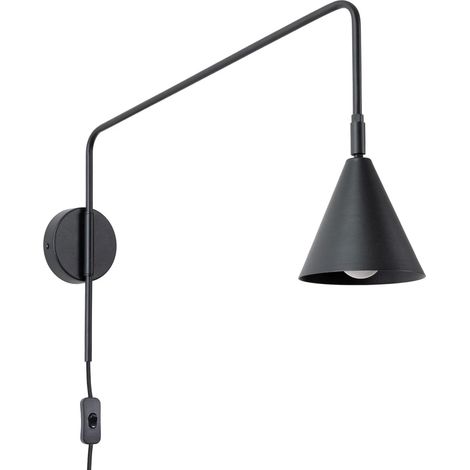 Aplique de pared Naon negro (1/5)