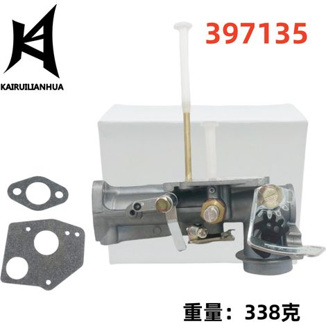 Carburateur 397135 pour moteurs 5 CV séries 135200, 130200 et 133200, avec joint 808-031 (1/4)
