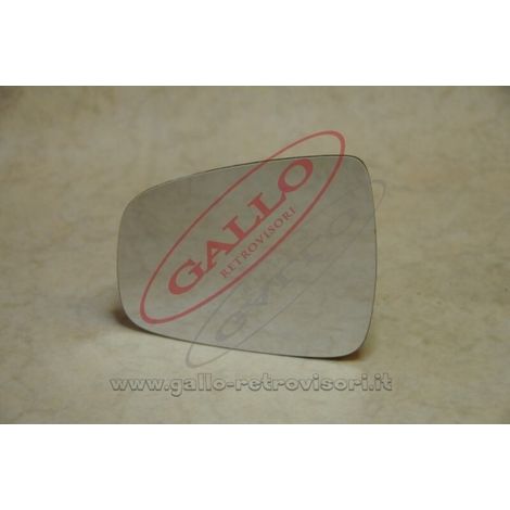 Vetro specchietto esterno lato dx compatibile con dacia logan dal 2008