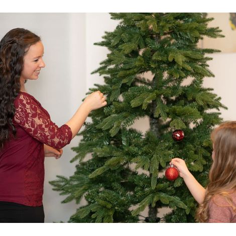 Evergreen Sapin de Noël artificiel Sherwood épicéa  Vert  210 cm