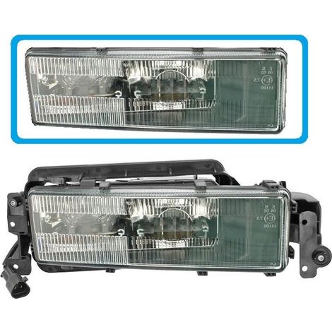 Fenêtre / Phare antibrouillard / Feu de route MAN 3 M / F 2000, Droit, OE 81251016328  1995-2000