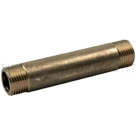 Barilotto ottone maschio maschio 1/2 x 200 mm uni iso 228 tiemme 1500167