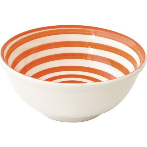 Keramik-Schüssel Ø 27 cm Color Mix Orange - Pozzi Milano Spa