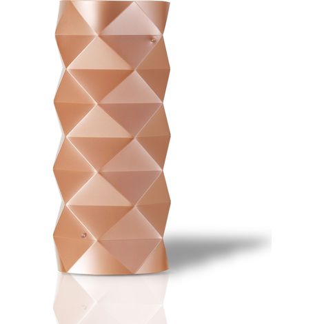Lampada Da Scrivania-Ufficio Moderna Prisma Polilux ® Rame 1 Luce E27 (1/2)