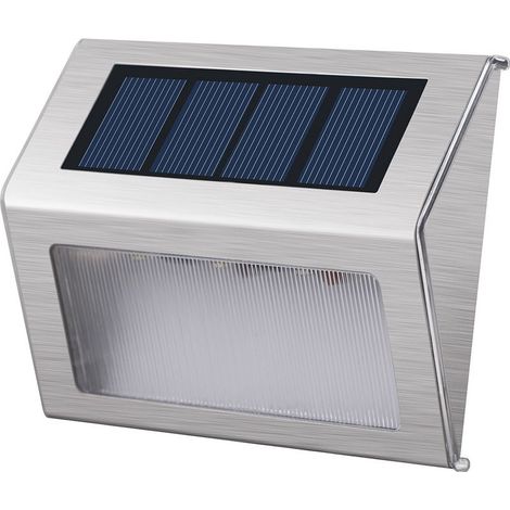 [Blanc Chaud]Lampe Solaire Exterieur,Avec Coque en Alliage d'aluminum,Imperméable Lumières décoratives,s’appliquant au Clôture,Jardin,Escalier,Chemin,Patio,Porche,Cour,Porte d'entrée,Paysage (1/5)