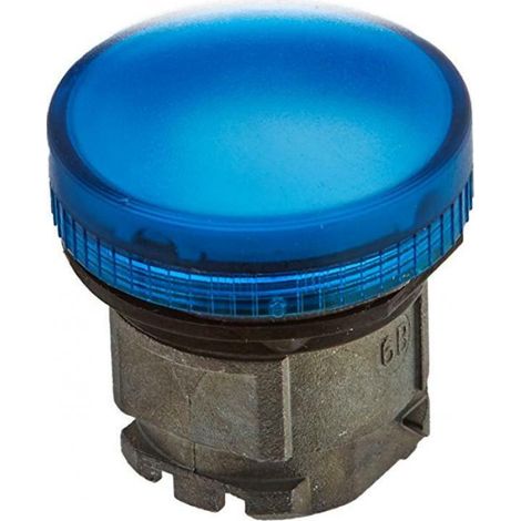 Schneider testa con gemma liscia per lampada spia blu con lampadina ba9s zb4bv06 (1/5)