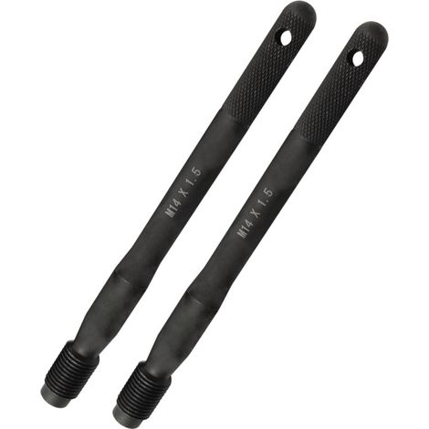 Radachsenführungswerkzeug, Radbolzen, Kfz-Mechanikerwerkzeug, Radmontage-Führungsbolzen, metrisches Gewinde M141,5, 2er-Pack (1/5)