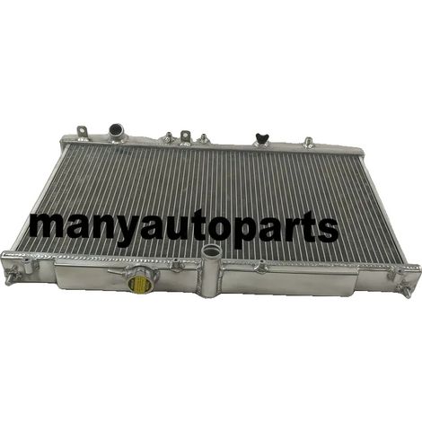 Radiador de aluminio, dimensiones 22,5 x 16 x 2 pulgadas, diámetro del núcleo 1,25 pulgadas, diámetro de entrada/salida 1,5 pulgadas, peso 8 libras. (1/4)