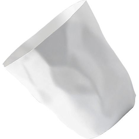 Poubelle ronde de grande capacité, poubelle blanche pour la maison et la salle de bain (1/5)